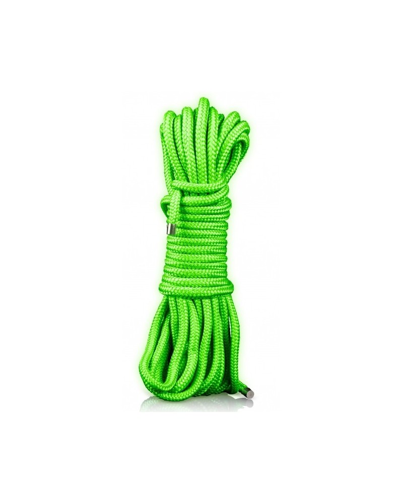Corde Parachute Phosphorescente SOFPLATE - 31m - Polyester Vert - Bobine Incluse - Survie, Artisanat