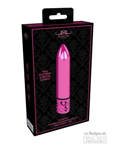 Mini vibro Glamour 10.5cm Rose