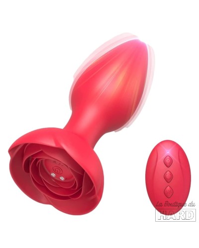 Plug Bijou Vibrant Rose 10 x 4cm
