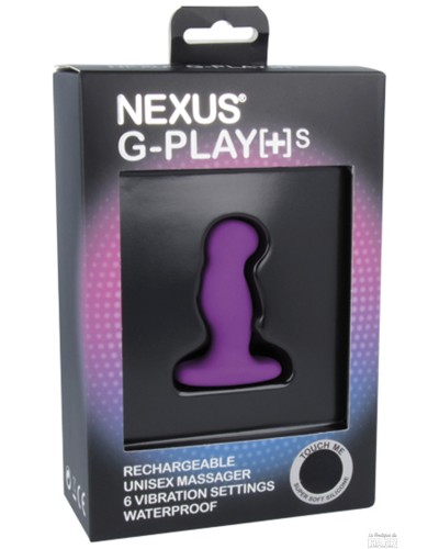 Plug prostatique vibrant G-Play S Nexus 6 x 2.3cm Violet