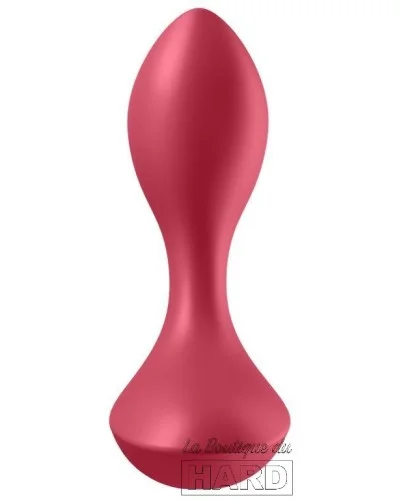 Plug vibrant backdoor Lover Satisfyer 8 x 3cm Rose