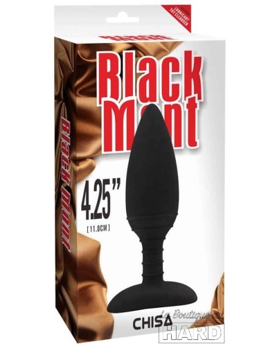 Plug vibrant Libido Black Mont 10.5 x 4cm