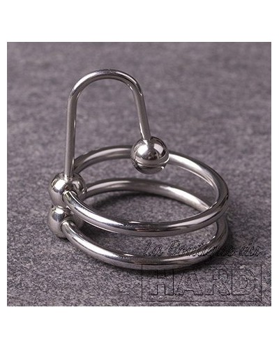 Sperm Stopper DOUBLE RING 8mm Taille 30 mm