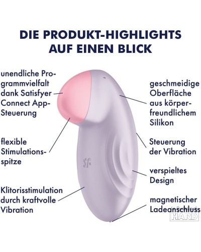 Stimulateur de clitoris connect