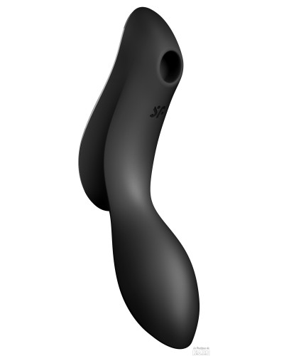 Stimulateur de clitoris Curvy Trinity 2 Satisfyer Noir