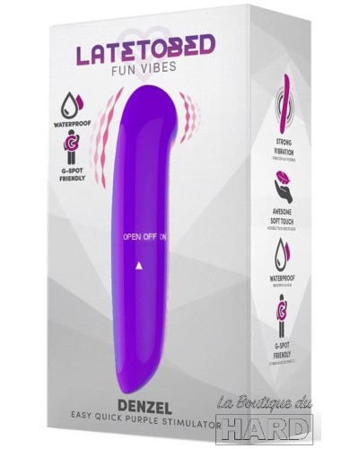 Stimulateur de clitoris Denzel 13 x 2.8cm Violet