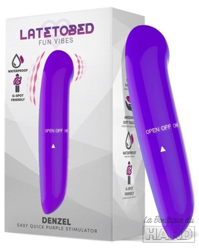 Stimulateur de clitoris Denzel 13 x 2.8cm Violet