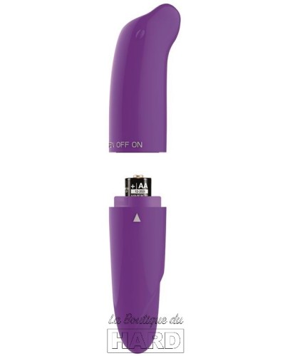 Stimulateur de clitoris Morton 13 x 2.5cm Violet