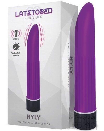 Stimulateur de clitoris Nyly 13 x 2.5cm Violet