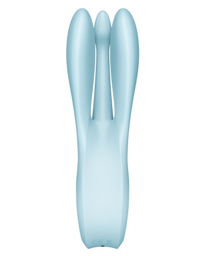 Stimulateur de clitoris vibrant Threesome 1 Satisfyer Bleu