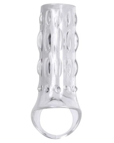 Gaine de pEnis Power Cage 11 x 4cm Clear pas cher