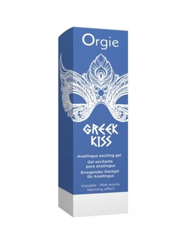 Gel stimulant pour Anulingus Greek Kiss 50ml pas cher