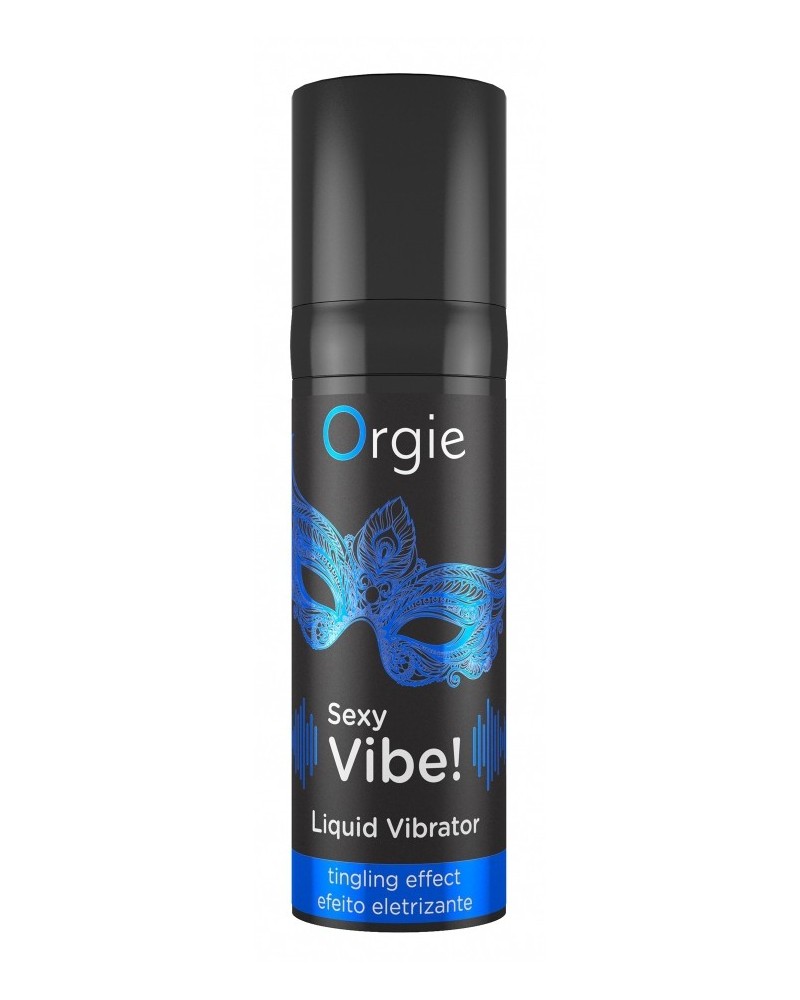 Gel stimulant Sexy Vibe Electric 15ml pas cher