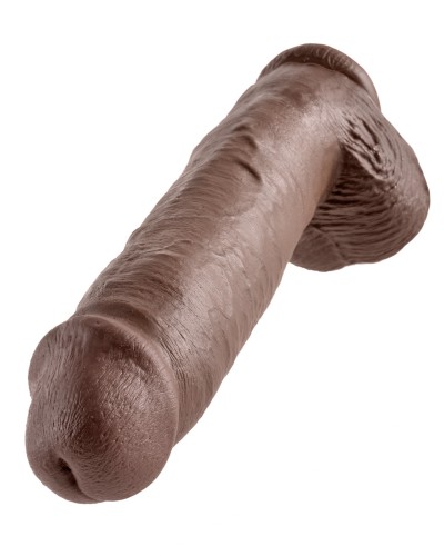 Gode King Cock 24 x 6 cm Marron pas cher