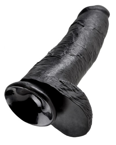 Gode King Cock 27 x 8 cm Noir pas cher