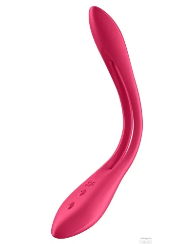 Multi-vibrateur Elastic Joy Satisfyer Rouge pas cher