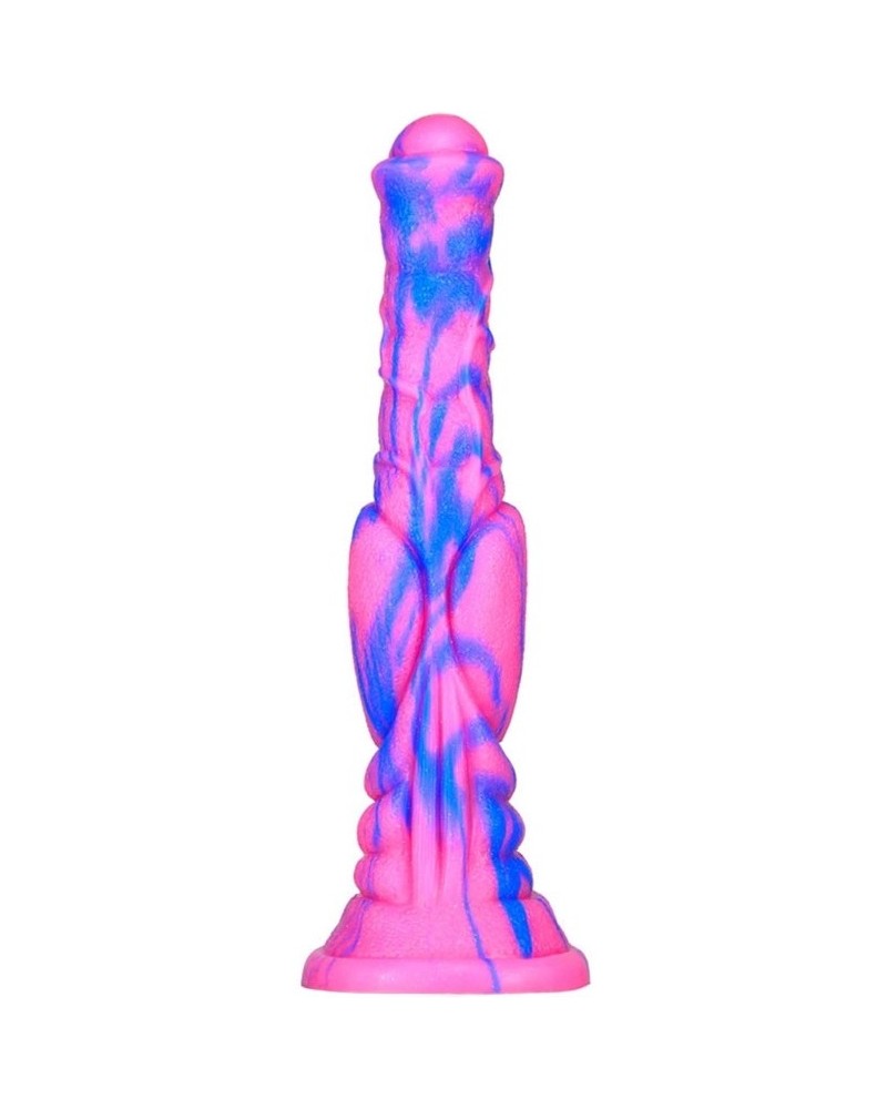 Gode Dog Long 26 x 6cm Rose-Bleu pas cher