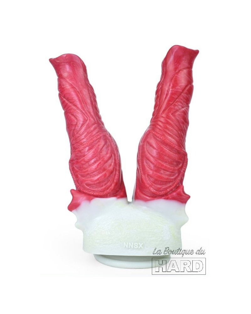 Double Gode Alien Duhix 16 x 4.6cm pas cher