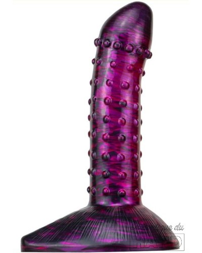 Gode Fantasy Saperli 16 x 4.5cm Violet-Noir pas cher