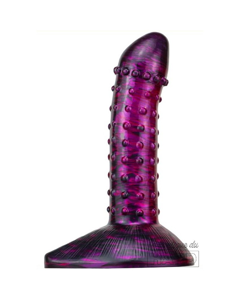 Gode Fantasy Saperli 16 x 4.5cm Violet-Noir pas cher