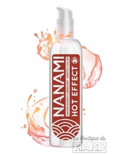 Lubrifiant chauffant Nanami Hot Effect 150ml pas cher