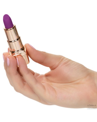 Vibro lipstick Bad Bitch 7.5cm Violet pas cher