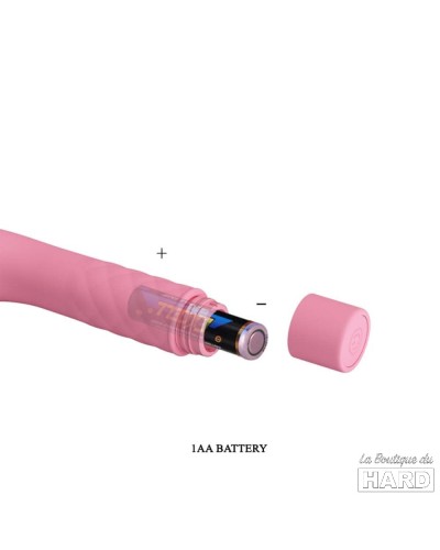 Vibromasseur Point G Atlas- Rose Pastel pas cher