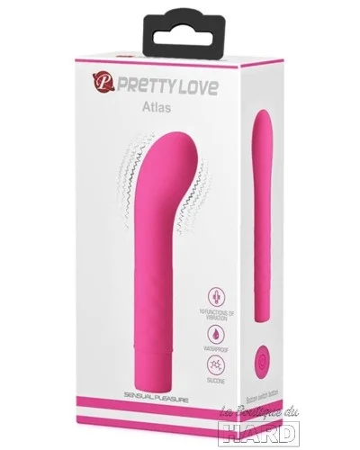 Vibromasseur Point G Atlas - Rose Fushia pas cher