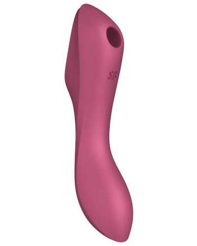 Stimulateur de clitoris Curvy Trinity 3 Satisfyer Rose pas cher