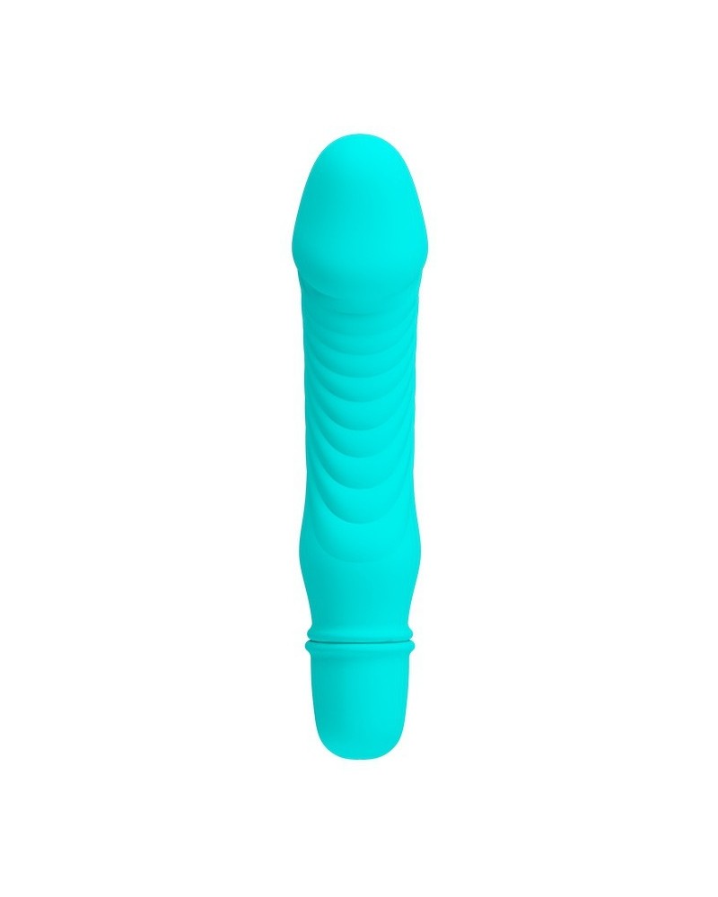 Vibromasseur Stev Pretty Love 11 x 2.8 cm Bleu pas cher