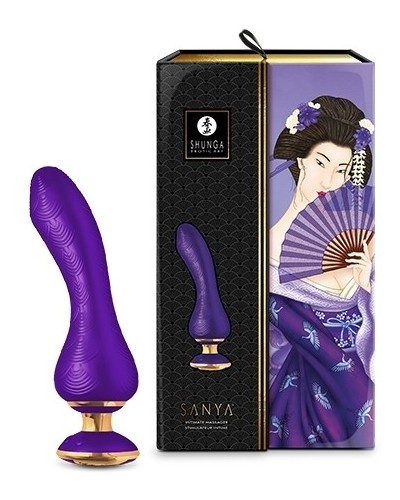 Stimulateur intime Shunga Sanya Violet pas cher