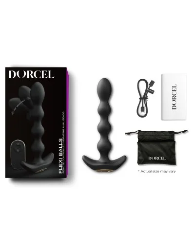 Chapelet anal Flexi Balls Dorcel 16 x 2.8cm  pas cher