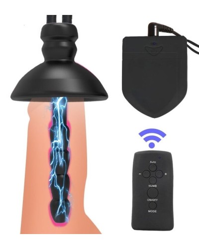 Kit Plugs Anus + Penis Electro  pas cher