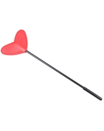 Mini Cravache Heartin 33cm Rouge  pas cher