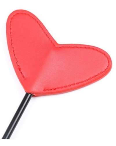 Mini Cravache Heartin 33cm Rouge  pas cher