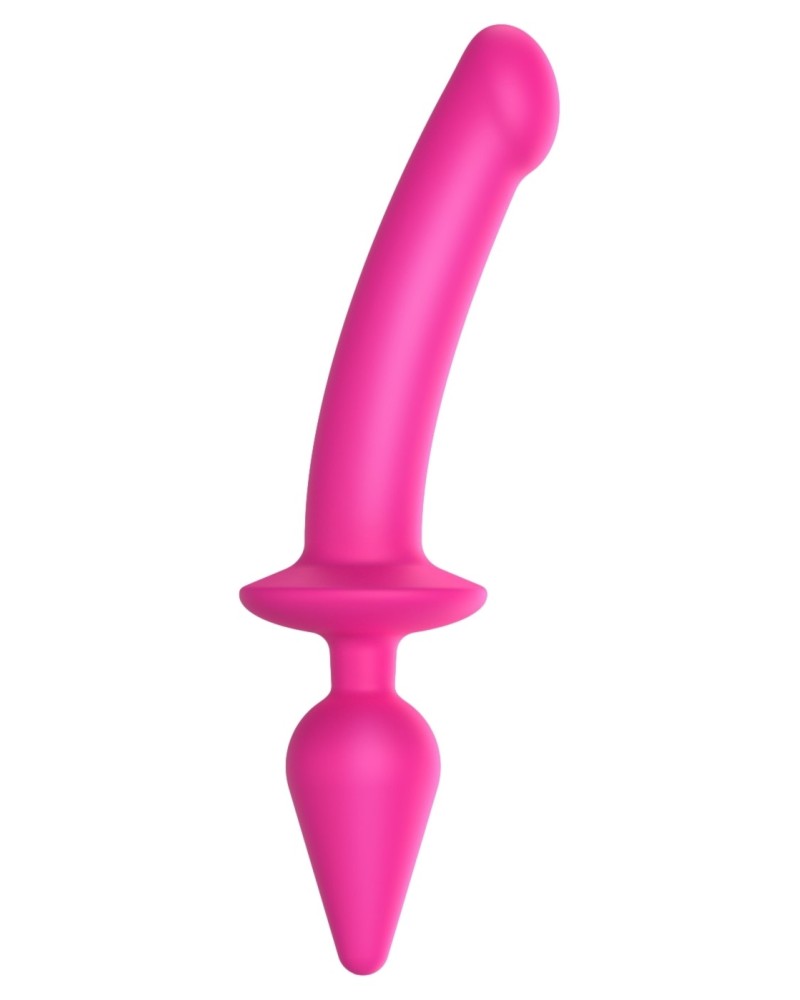 Plug Dildo Switch Strap-On-Me L 16 x 3.4cm Rose  pas cher