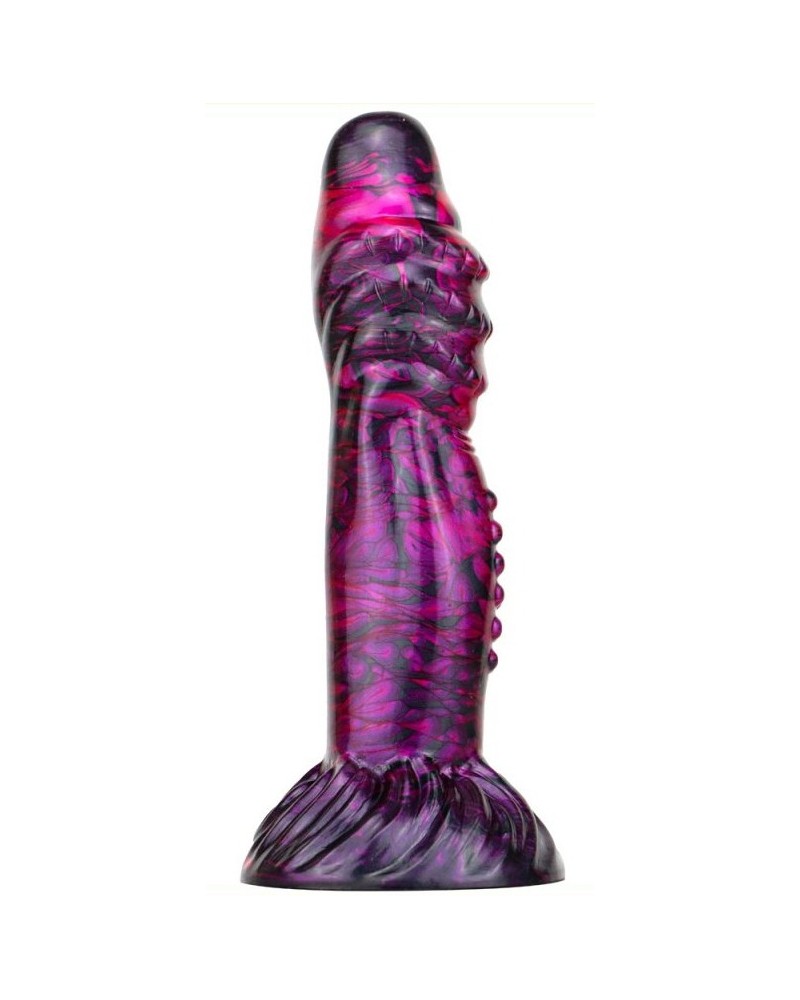 Gode Fantasy Croq 19 x 5cm Violet-Noir  pas cher