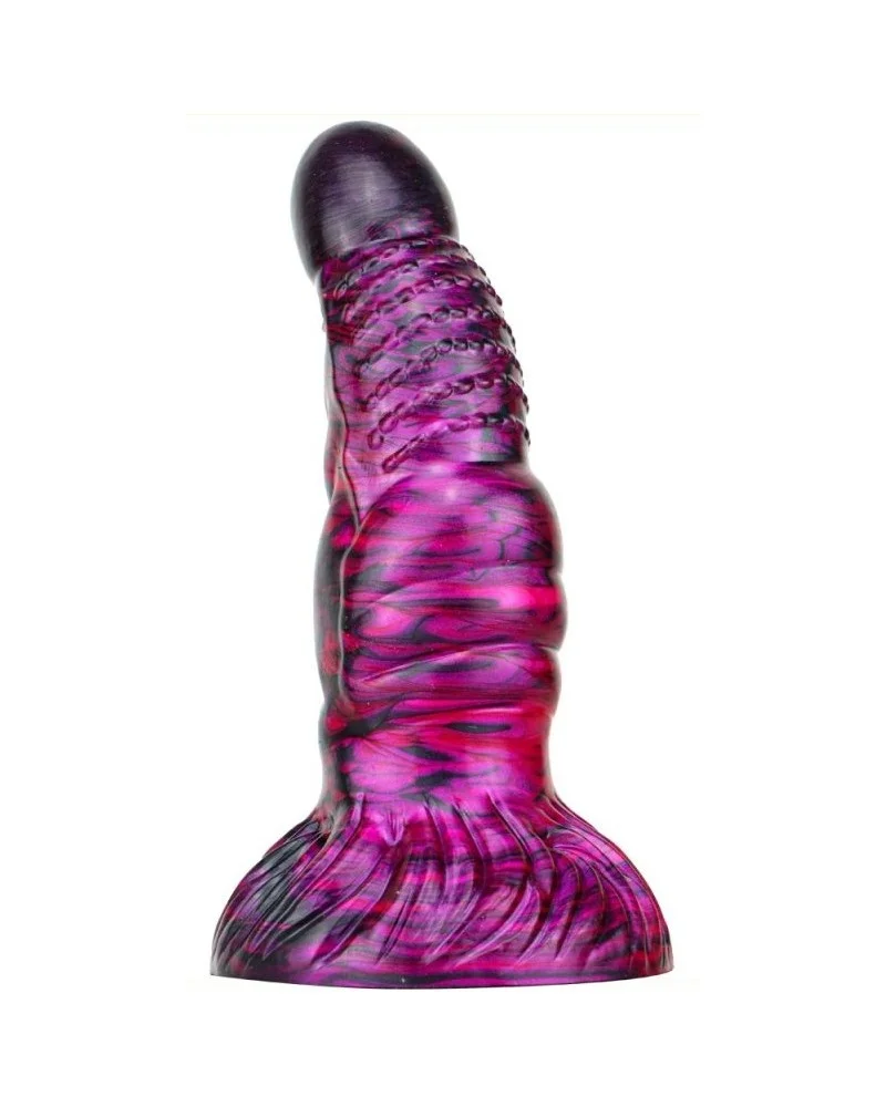 Gode Fantasy Nirp 15 x 5.3cm Violet-Noir  pas cher