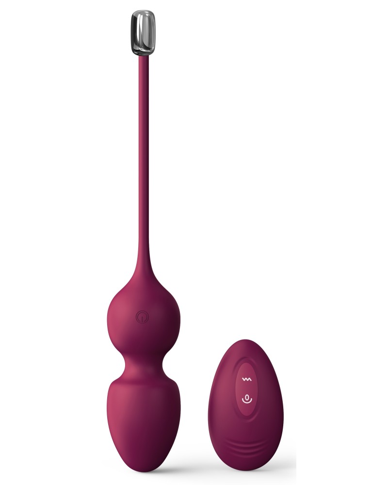 Oeuf Vibrant Love Balls Dorcel 9 x 3.5cm Mauve