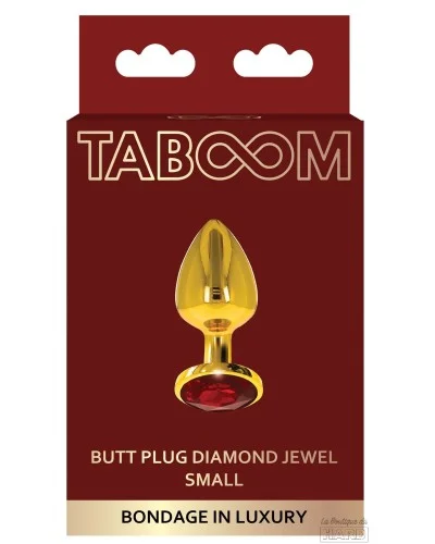 Plug bijou anal Jewel Taboom S 6 x 2.7cm