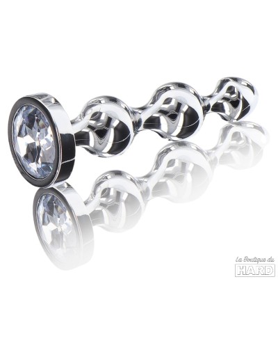 Plug Bijou Diamond Stard Beads M 10.5 x 2.5cm