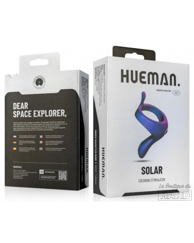 Cockring vibrant Solar Hueman - Diamètre 49mm