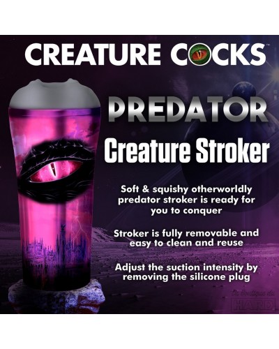Masturbateur Creature Predator Gris