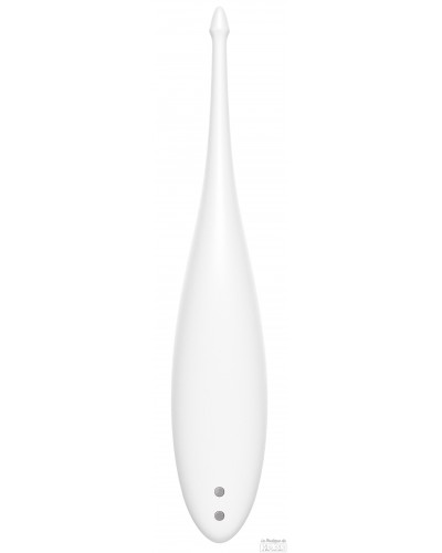 Stimulateur Twirling Fun Satisfyer 17cm Blanc sur la Boutique du Hard