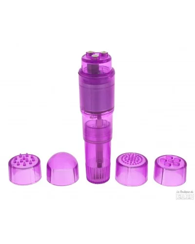 Mini Stimulateur de clitoris Pocket Rocket Violet sur la Boutique du Hard