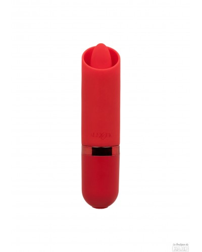 Stimulateur de clitoris avec langue Kyst Flicker Rouge sur la Boutique du Hard