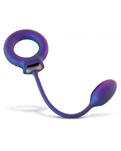 Cockring + Plug vibrant Eclipse Hueman 6.5 x 3cm - Diamètre 45mm sur la Boutique du Hard