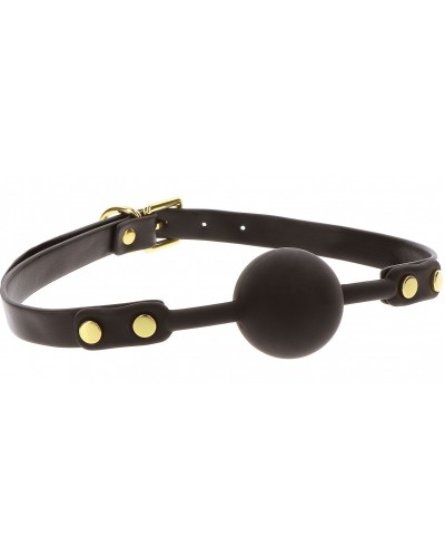 Bâillon Boule Gag Vogue Noir sur la Boutique du Hard