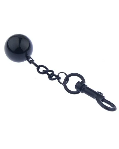 Ballstretcher en métal avec Boules Testicle S 32mm - Hauteur 12mm - Poids 275g Noir sur la Boutique du Hard