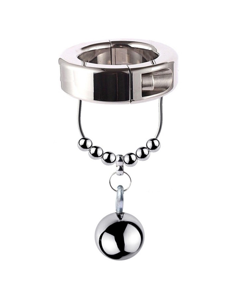 Ballstretcher en métal avec Boule Cbt Restraint M 36mm | Poids 310g sur la Boutique du Hard